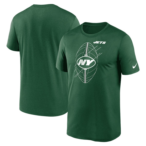 Men's New York Jets Green Legend Icon Performance T-Shirt